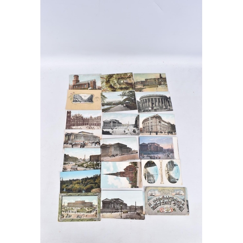 316 - A LARGE COLLECTION OF POSTCARDS, approximately 800 to include Liverpool, Ludlow, Lumb, Lutterworth, ... 