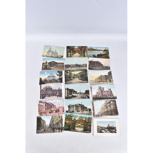 316 - A LARGE COLLECTION OF POSTCARDS, approximately 800 to include Liverpool, Ludlow, Lumb, Lutterworth, ... 