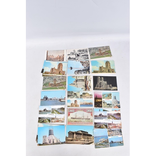 316 - A LARGE COLLECTION OF POSTCARDS, approximately 800 to include Liverpool, Ludlow, Lumb, Lutterworth, ... 