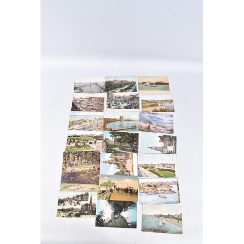 323 - A LARGE COLLECTION OF POSTCARDS, approximately 850 to include Southport, South Shields, Spalding, Sp... 