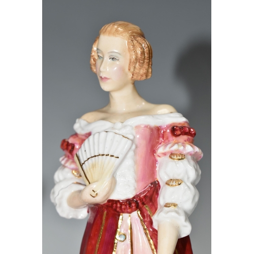 302 - TWO LIMITED EDITION ROYAL DOULTON FIGURES, comprising King James I (1566-1625) HN3822, no 94/1500, f... 