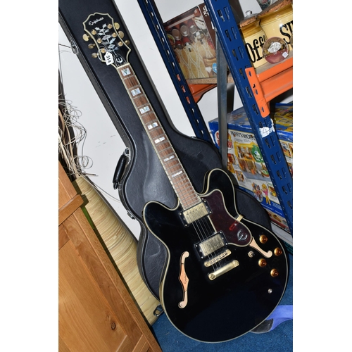 314 - AN EPIPHONE SHERATON 2EB ELECTRIC GUITAR, 335 copy, serial number U07010156 (2007), manufactured in ... 