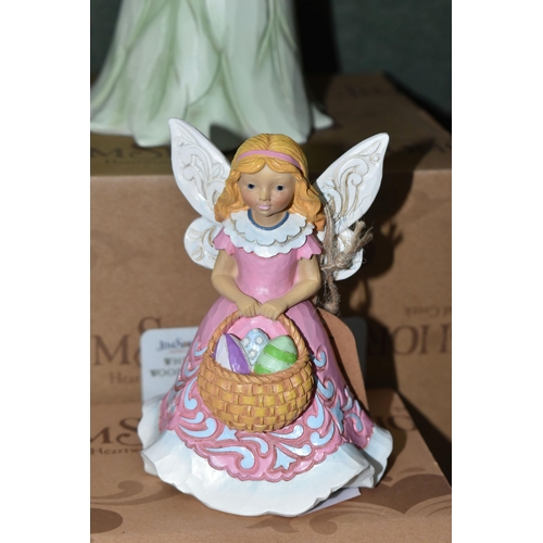 352 - NINE BOXED ENESCO JIM SHORE HEARTWOOD CREEK FIGURES, comprising Freedom First and Foremost no 600424... 