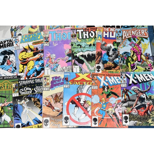 372 - A BOX OF MARVEL COMICS & COLLECT IT MAGAZINES, includes Spider-Man (including no.290, Peter Parker p... 