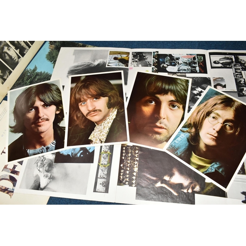 406 - TWO BOXES AND A CASE OF RECORDS, approximately ninety LPs to include The Beatles (White Album), firs... 