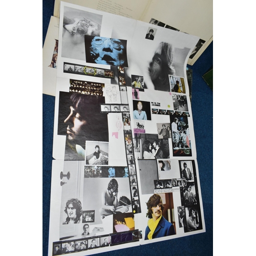 406 - TWO BOXES AND A CASE OF RECORDS, approximately ninety LPs to include The Beatles (White Album), firs... 