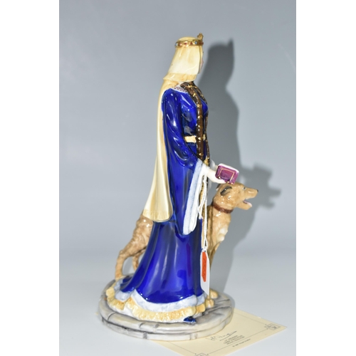 409 - A ROYAL DOULTON LIMITED EDITION FIGURINE, 'Eleanor of Aquitaine' HN3957, numbered 406/5000, from the... 