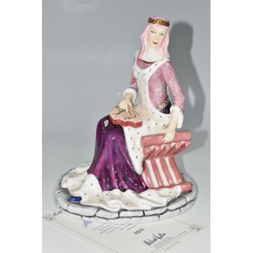 414 - A ROYAL DOULTON LIMITED EDITION FIGURINE, 'Margaret of Anjou' HN4073, numbered 281/5000, with certif... 