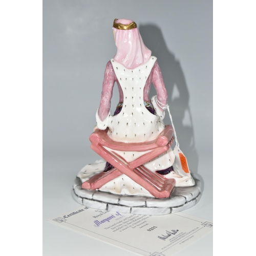 414 - A ROYAL DOULTON LIMITED EDITION FIGURINE, 'Margaret of Anjou' HN4073, numbered 281/5000, with certif... 