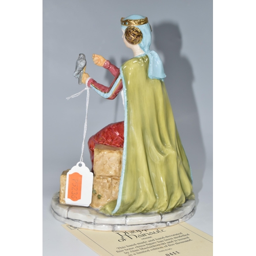 415 - A ROYAL DOULTON LIMITED EDITION FIGURINE, 'Philippa of Hainault' HN4066, numbered 411/5000, from the... 