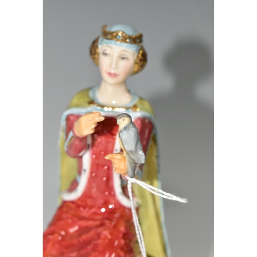 415 - A ROYAL DOULTON LIMITED EDITION FIGURINE, 'Philippa of Hainault' HN4066, numbered 411/5000, from the... 