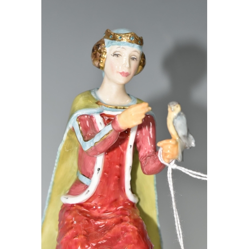 415 - A ROYAL DOULTON LIMITED EDITION FIGURINE, 'Philippa of Hainault' HN4066, numbered 411/5000, from the... 