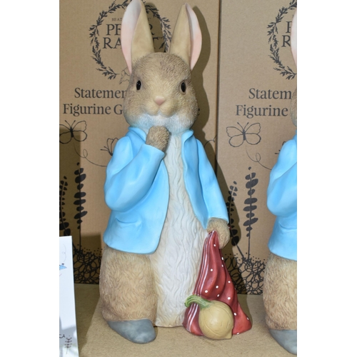 436 - A SELECTION OF BOXED ENESCO BEATRIX POTTER 'PETER RABBIT' COLLECTABLES, comprising three A29995 Pete... 