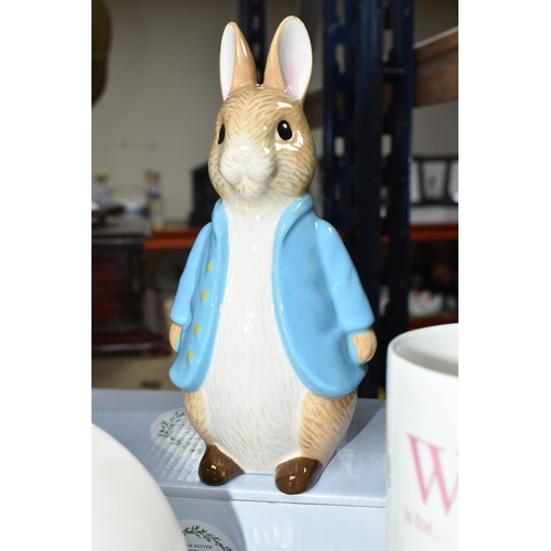 436 - A SELECTION OF BOXED ENESCO BEATRIX POTTER 'PETER RABBIT' COLLECTABLES, comprising three A29995 Pete... 