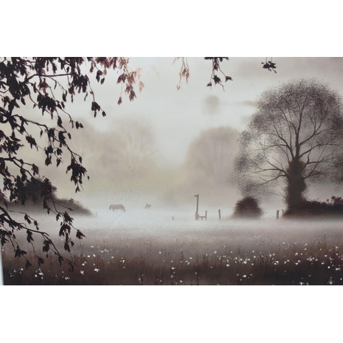 463 - JOHN WATERHOUSE (BRITISH 1967) 'ENCHANTED DAY', a signed limited edition print depicting a foggy day... 