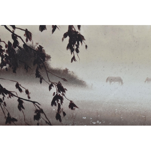 463 - JOHN WATERHOUSE (BRITISH 1967) 'ENCHANTED DAY', a signed limited edition print depicting a foggy day... 