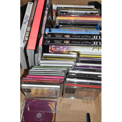 494 - THREE BOXES OF POP MUSIC EPHEMERA containing a collection of books, concert programmes, photographs,... 