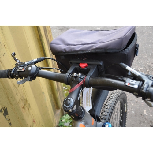 1005 - A VOODOO WANGA GENTS MOUNTAIN BIKE, with 30 speed Shimano Deore XT tip tonic lever gears, front susp... 