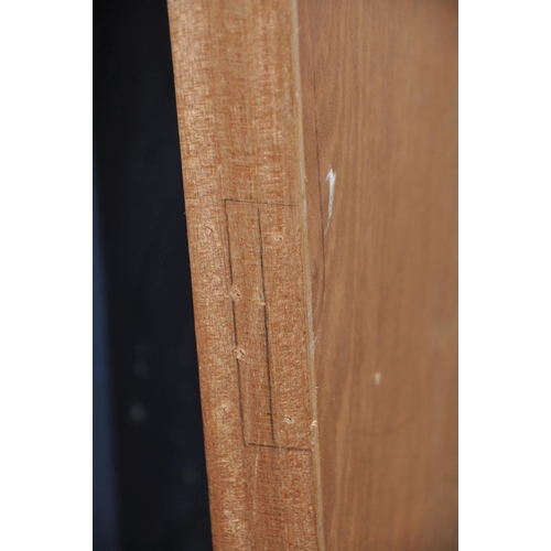 1092 - A USED BUT UNPAINTED FIRE DOOR with 76.5cm height 198.5cm (appears to be square)