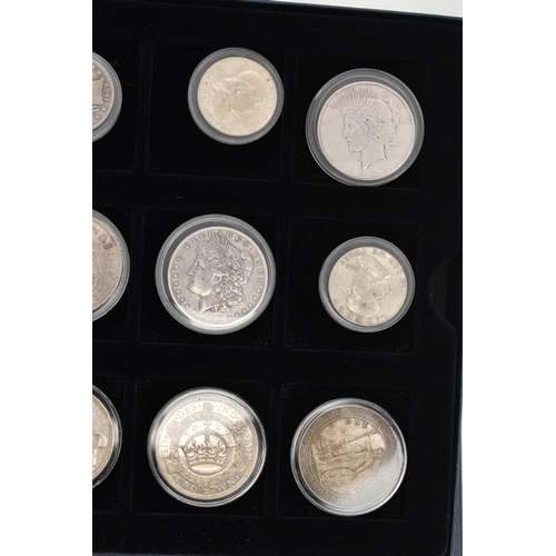 134 - A QUANTITY OF ROYAL MINT AND WESTMINSTER COINAGE, to include a 1911 British Trade Dollar with certif... 