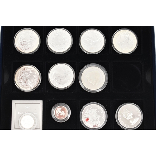 134 - A QUANTITY OF ROYAL MINT AND WESTMINSTER COINAGE, to include a 1911 British Trade Dollar with certif... 