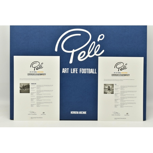 301 - JOSE DIAS HERRERA (BRAZIL 1925-?) 'PELE - ART LIFE FOOTBALL', a limited edition portfolio of eight p... 