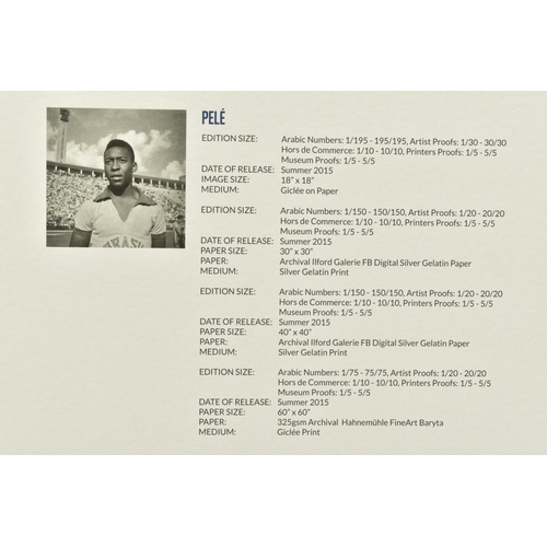 301 - JOSE DIAS HERRERA (BRAZIL 1925-?) 'PELE - ART LIFE FOOTBALL', a limited edition portfolio of eight p... 