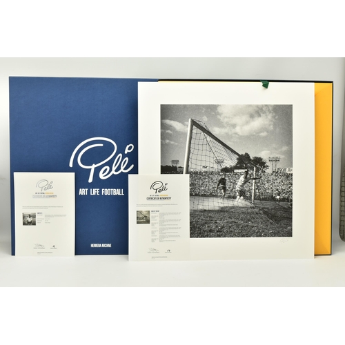 301 - JOSE DIAS HERRERA (BRAZIL 1925-?) 'PELE - ART LIFE FOOTBALL', a limited edition portfolio of eight p... 