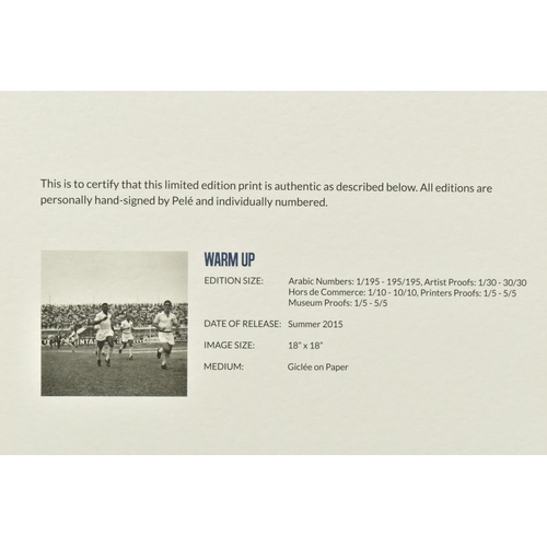 301 - JOSE DIAS HERRERA (BRAZIL 1925-?) 'PELE - ART LIFE FOOTBALL', a limited edition portfolio of eight p... 