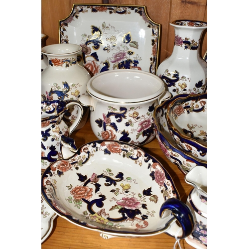 346 - A LARGE QUANTITY OF MASON'S IRONSTONE 'MANDALAY' PATTERN CERAMICS, comprising a limited edition of 5... 