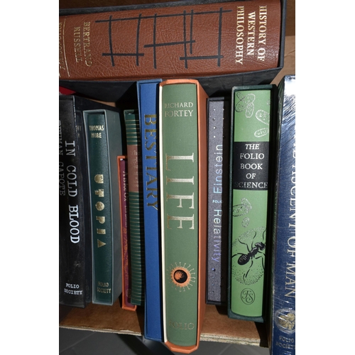 431 - THE FOLIO SOCIETY, seventeen titles including a five book box-set (sealed) 'Great Philosophers Of Th... 