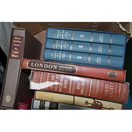 432 - THE FOLIO SOCIETY, Eighteen titles including a three book box-set, Stephen; Lesley, Hours In A Libra... 