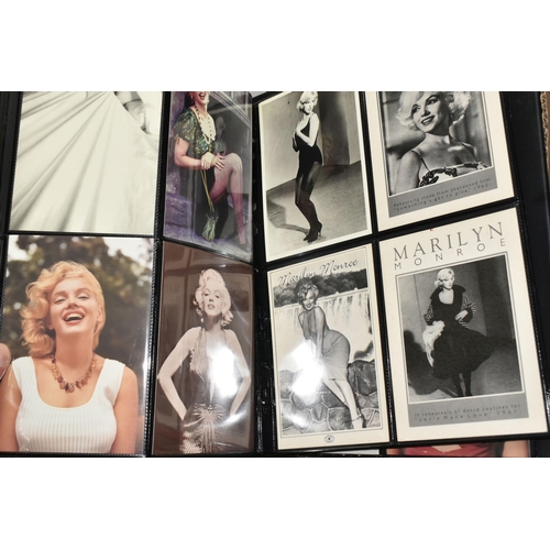 458 - A COLLECTION OF MODERN MARILYN MONROE MEMORABILIA, to include sets of trading cards, photographs and... 