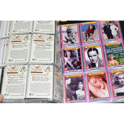 458 - A COLLECTION OF MODERN MARILYN MONROE MEMORABILIA, to include sets of trading cards, photographs and... 