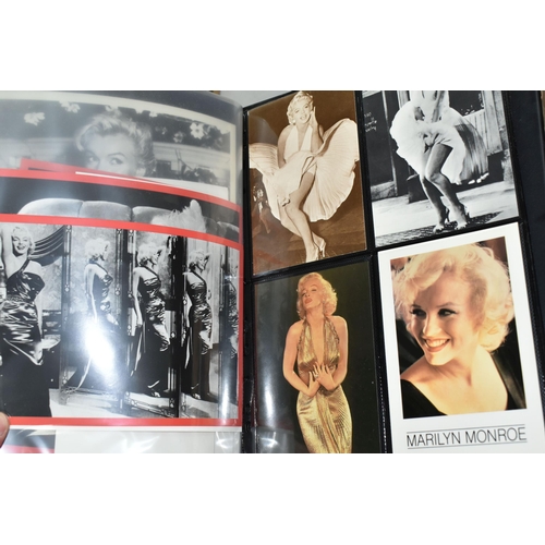 458 - A COLLECTION OF MODERN MARILYN MONROE MEMORABILIA, to include sets of trading cards, photographs and... 