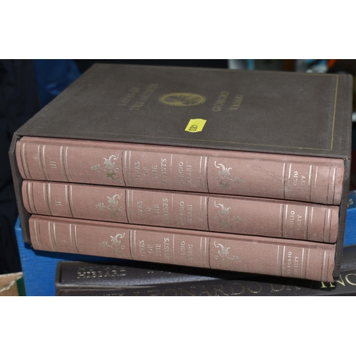 483 - THE FOLIO SOCIETY, Eleven Titles including three volumes of Vasari; Giorgio, Lives Of The Artists, G... 