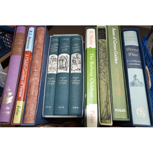 575 - THE FOLIO SOCIETY, Ten Titles on a Children's theme comprising Uttley; Alison, The Country Child, St... 