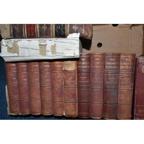 615 - SIX BOXES OF BOOKS containing approximately 130 miscellaneous titles in hardback format, including m... 