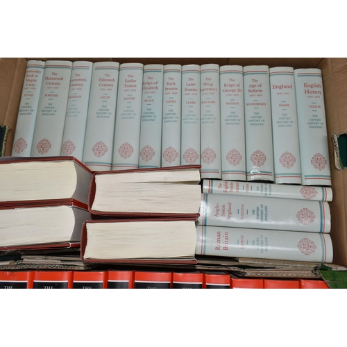 622 - FOUR BOXES OF BOOKS containing approximately fifty-five Historical titles comprising nineteen volume... 