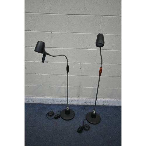 1257 - TWO ASK SERIOUS ADJUSTABLE READING LIGHTS (condition report: untested)