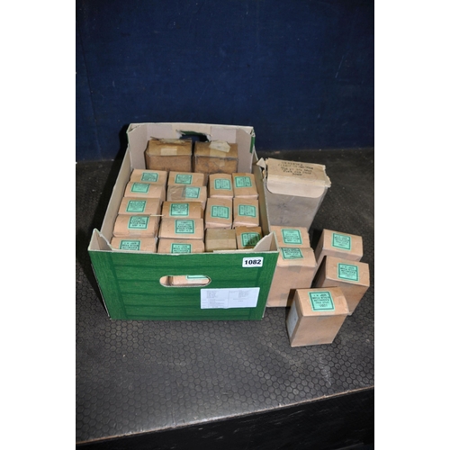 1082 - A TRAY CONTAINING 27 BOXES OF IMPERIAL SPLIT PINS mostly 3/32X1in