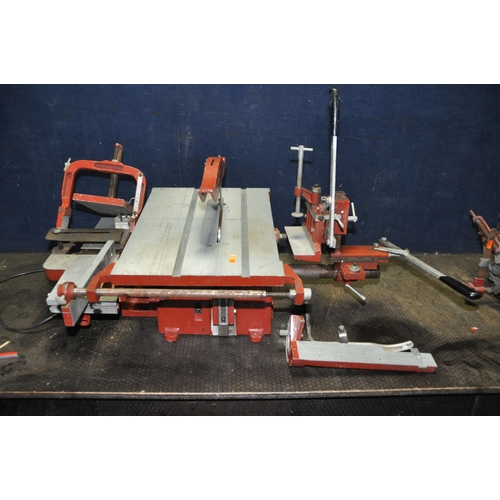 1098 - A CORONET 'THE CONSORT UNIVERSAL' WOODWORKING MACHINE  with table saw, jointer/planer thicknesser, m... 