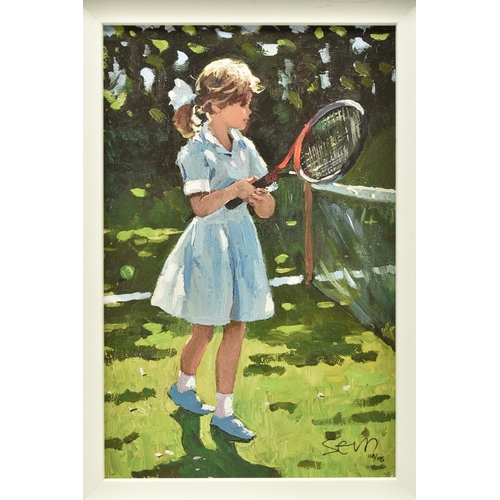 304 - SHERREE VALENTINE DAINES (BRITISH 1959), 'PLAYFUL TIMES I', a signed limited edition print on board ... 