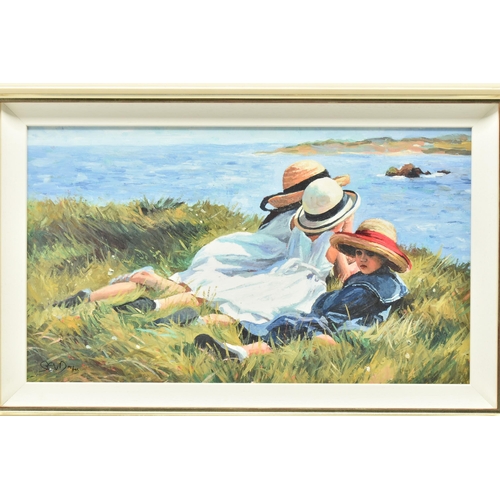 306 - SHERREE VALENTINE DAINES (BRITISH 1959) 'ISLAND LOOKOUTS', a signed limited edition print depicting ... 