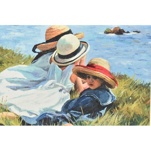 306 - SHERREE VALENTINE DAINES (BRITISH 1959) 'ISLAND LOOKOUTS', a signed limited edition print depicting ... 