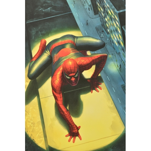 314 - ALEX ROSS FOR MARVEL COMICS (AMERICAN CONTEMPORARY) 'THE SPECTACULAR SPIDERMAN', a signed limited ed... 