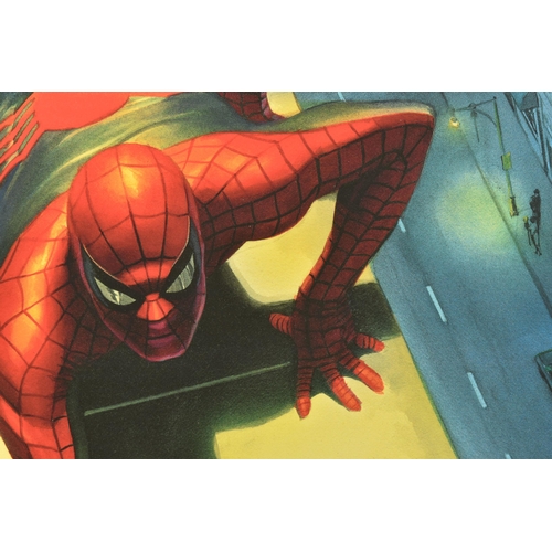 314 - ALEX ROSS FOR MARVEL COMICS (AMERICAN CONTEMPORARY) 'THE SPECTACULAR SPIDERMAN', a signed limited ed... 