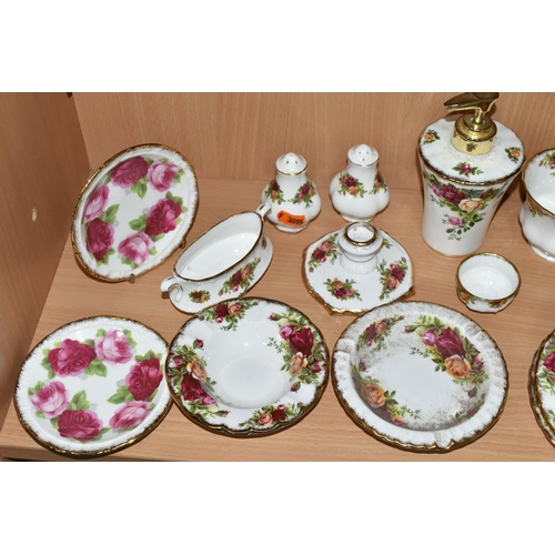 330 - A GROUP OF ROYAL ALBERT TEA AND GIFT WARES, comprising twenty nine pieces of Old Country Roses: a cr... 