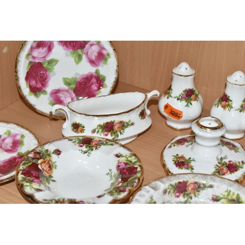 330 - A GROUP OF ROYAL ALBERT TEA AND GIFT WARES, comprising twenty nine pieces of Old Country Roses: a cr... 