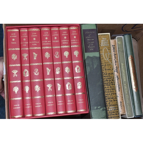 380 - THE FOLIO SOCIETY, twelve titles comprising Austen; Jane, Emma, Northanger Abbey, Mansfield Park, Pr... 